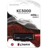 SSD Kingston KC3000, 4096GB, M.2 2280 PCIe Gen 4.0 NVMe