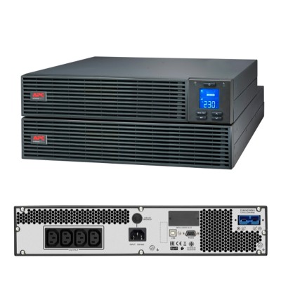 UPS APC Easy OnLine SRV SRV2KRILRK, 2000VA - 1600W + Batería + Kit de Riel. 230V, LCD