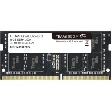 Memoria Ram Team Group Elite 16GB, SODIMM DDR4 3200MHz, CL22
