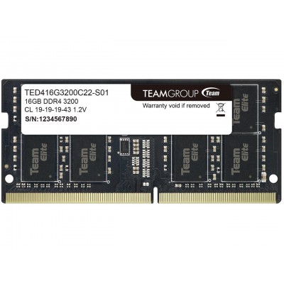 Memoria Ram Team Group Elite 16GB, SODIMM DDR4 3200MHz, CL22