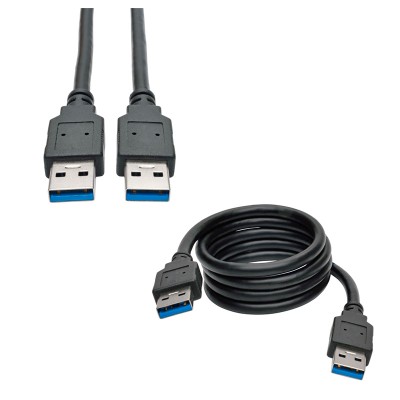 Cable USB 3.0 Macho - Macho, Tripp-Lite  A/A (M/M), Negro, 91cm