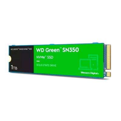 SSD Western Digital Green SN350, 1TB, M.2 2280, PCIe NVMe Gen 3.0 x4, 3200MB/s