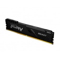 Memoria Kingston Fury Beast, 8GB, DDR4 3600 MHz, PC4-28800, CL17, 1.35V.