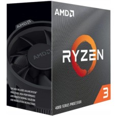 Procesador AMD Ryzen 3 4100, 3.80 / 4.0GHz, 4MB L3, 4 Core, AM4, 7nm, 65W 