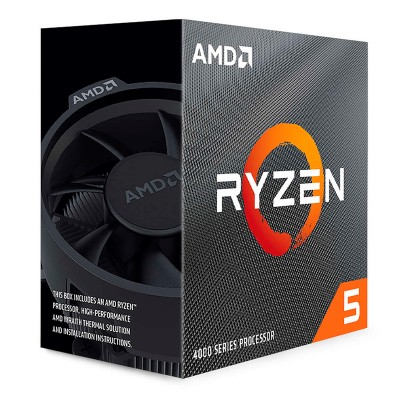Procesador AMD Ryzen 5 4500, 3.60 / 4.1GHz, 8MB L3, 6 Core, AM4, 7nm, 65W - Retail