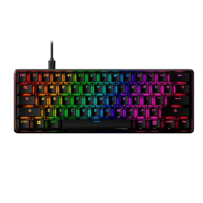 Teclado mecánico gaming HyperX Alloy Origins 60 - HX Red, cable USB-C extraible