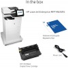 Multifuncional Monocromática HP LaserJet Enterprise M635FHT, Impresora, Copiadora, Fax y Escáner, USB