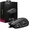 Mouse Gamer EVGA X15 MMO, USB, 8k, negro, 16k dpi, 5 perfiles, 20 botones