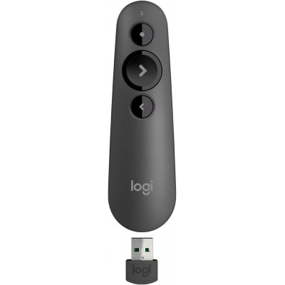 Puntero Laser Logitech R500S, Inalmabrico, USB, Bluetooth, 20m