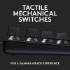 Teclado Mecánico Logitech G413 SE, Blacklight Gaming Black