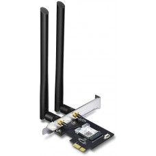 Adaptador WiFi Tp-Link AC1200, PCIe, Bluetooth 4.2, PCIe, 1167 Mbps, Low Profile