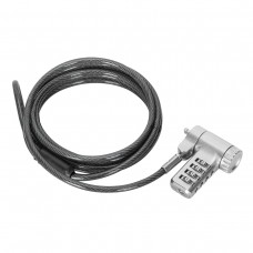 Cable De Seguridad Targus DEFCON Con cabeza Adaptable Lock, Universal - ASP96RGL