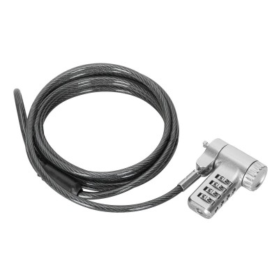 Cable De Seguridad Targus ASP96RGLX, DEFCON Con cabeza Adaptable Lock, Universal
