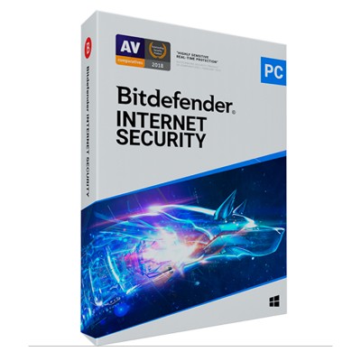 Software Bitdefender Internet Security, Licencia para 1 PC, 12 Meses + 3 Gratis.