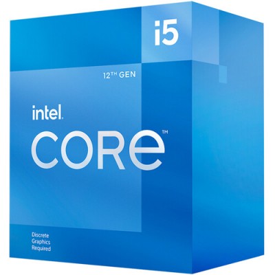 Procesador Intel Core i5-12400F 2.50 / 4.40GHz, 18MB Caché L3, LGA1700, 65W, 10 nm.