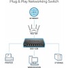 Switch D-Link DGS108, 8 puertos Gigabit RJ-45, 10/100/1000 Mbps