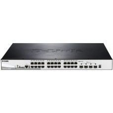 Switch administrable D-Link DGS-1510-28XMP, 24 GbE POE, 4* 10G-SFP+