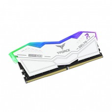 Memoria RAM TeamGroup T-Force Delta RGB, 16GB, DDR5 5200 MHz - PC5-41600, 1.25V, CL40, White