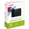 Disco duro externo Toshiba Canvio Ready 4TB, USB 3.0/2.0, Plug & Play, Negro