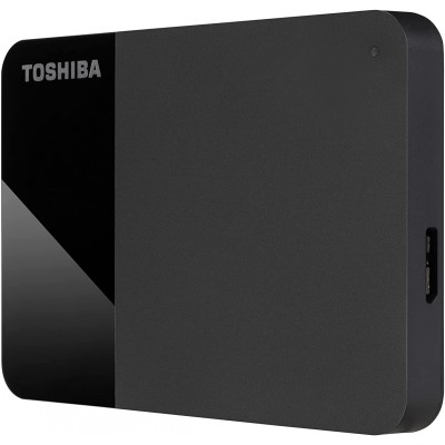 Disco Duro Externo Toshiba Canvio Ready  1TB, Negro, USB 3.0, Windows / Mac