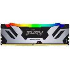 Memoria RAM Kingston Fury Renegade Silver RGB, 16GB, DDR5 6000 MHz, Non ECC DIMM