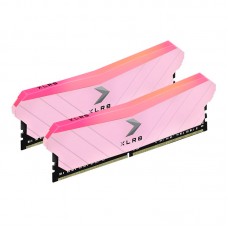 Kit Memoria PNY XLR8 Gaming Pink RGB, 16GB (8GB x 2) DDR4-3200 MHz, CL-16, 1.35V