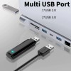 Dock Station MST 12 en 1 / USB-C a 4K HDMI, VGA, USB-A, RJ45, SD y Micro SD, 3,5 mm USB-C, Mac, Windows, Android, 87W
