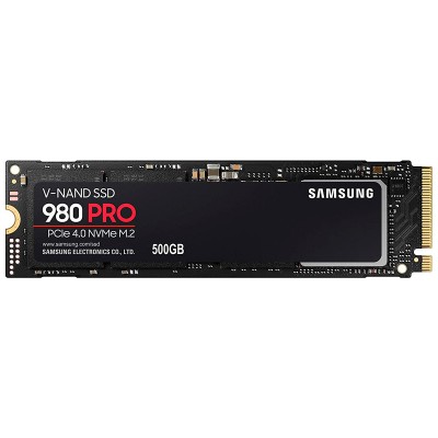 SSD Samsung 980 PRO 500GB SSD M.2 2280, PCIe Gen 4.0 NVMe 1.3c - 6900 MB/s