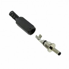 Conector Plug CUI Inc. PP-019, 1.1 / 2.8 mm, Niquel, PVC, Negro, 100M Ohm, 16V/4A.
