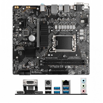 Motherboard MSI PRO B660M-G DDR4, LGA1700, PCIe 4.0