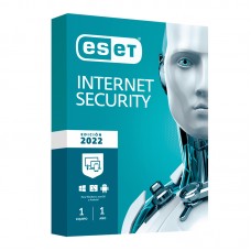 Antivirus ESET NOD32 Internet Security 2022, 1 PC - 1 año
