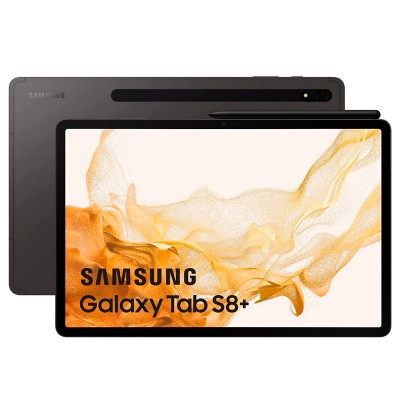 Tablet Samsung Galaxy Tab S8+ SM-X800N, 12.4" S-AMOLED / WQXGA+, 8GB - 128GB, Con Teclado Tipo Cubierta
