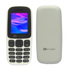 Teléfono Celular Básico Smooth Snap X, 1.77", GSM, Radio FM, White
