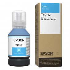 Botella de Tinta Epson T49H, Cyan, 140ml, SC-T3170x 24"