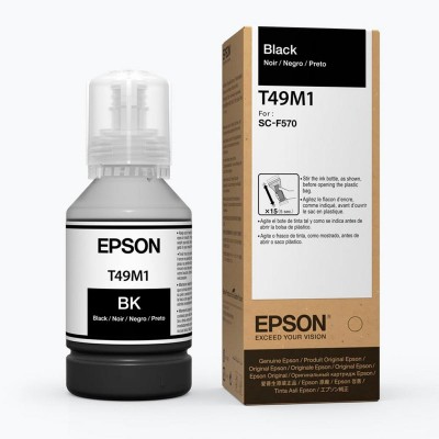 Botella De Tinta Epson T49M Negro, 140ml, SC-F170