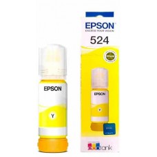 Botella de tinta EPSON T524, Amarillo, contenido 70 ml