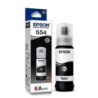 Botella de tinta EPSON T554 Negro, 70ml, 6800 páginas