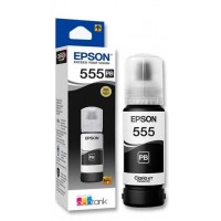 Botella de tinta EPSON T555 Negro Fotográfico, 70ml, 6800 páginas