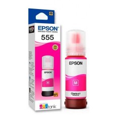 Botella de tinta EPSON T555 Magenta, 70ml, 6800 páginas