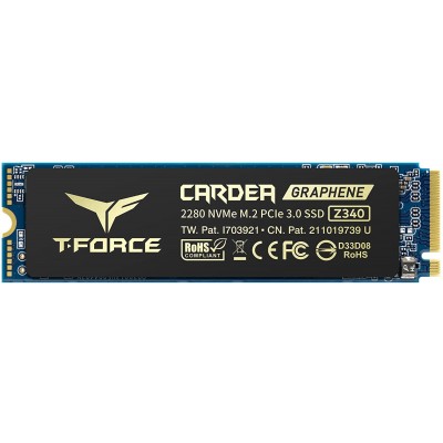 SSD Teamgroup CARDEA ZERO Z340, 1TB, M.2 PCIe Gen3 x4, NVMe 1.3, 3400 MB/s