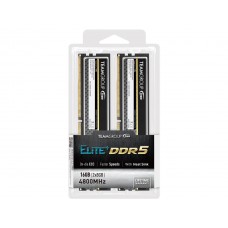Kit de Memoria RAM Team Elite Plus 16GB (2 x 8GB) DDR5, 288-Pin 4800 Mhz, CL40, Black