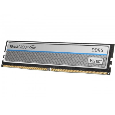 Memoria RAM Team Elite Plus 16GB DDR5, 288-Pin 4800 Mhz, CL40, Silver