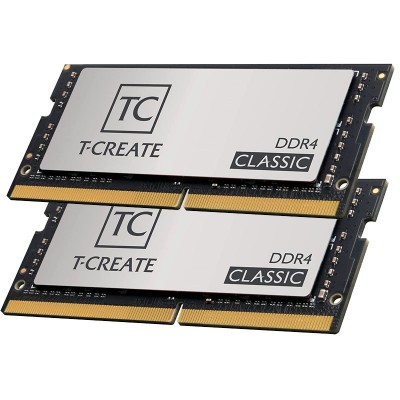 Kit de Memoria TG T-Create Classic, SODIMM 16GB (2x8GB), DDR4-3200 MHz, CL-22, 1.2V