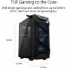 Case Asus TUF Gaming GT301 Black, vidrio templado