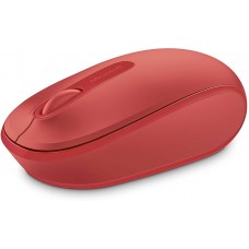 Mouse óptico inalámbrico Microsoft Mobile 1850, 1000dpi, Receptor USB, 2.4GHz, Rojo