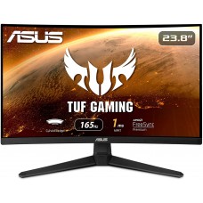 Monitor Curvo Asus TUF Gaming VG24VQ1B, 23.8", 1920x1080 FHD, HDMI / DP, 165Hz 
