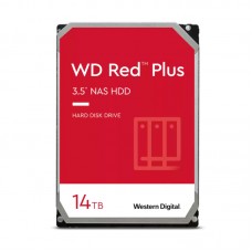 Disco duro Western Digital Red Plus, 14TB, SATA, 7200rpm, 3.5", Cache 512MB