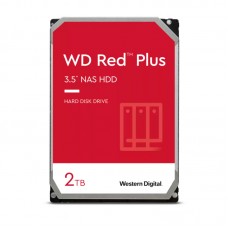 Disco duro WD Red Plus WD20EFZX, 2TB, SATA, 5400rpm, 3.5", Cache 128MB