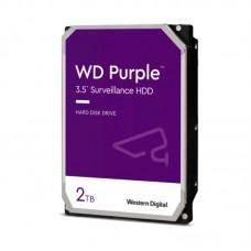 Disco duro Western Digital WD Purple 2TB, SATA 6.0 Gb/s, 256MB Cache, 5400 rpm, 3.5".