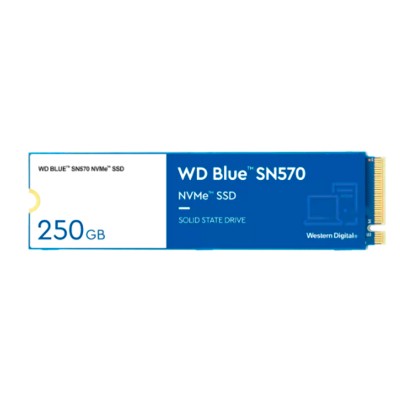SSD Western Digital Blue SN570, 250GB M.2 2280, PCIe Gen 3.0 x4 NVMe
